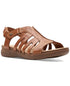 Clarks Women's April Belle Strappy Slingback Sandals Tan Size 6M